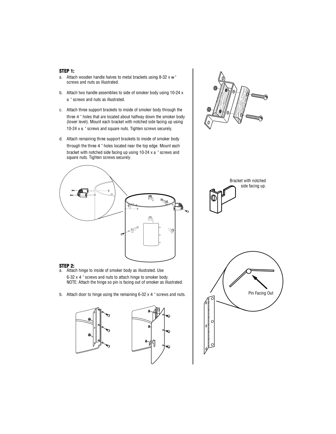 Brinkmann Smoker owner manual Step 