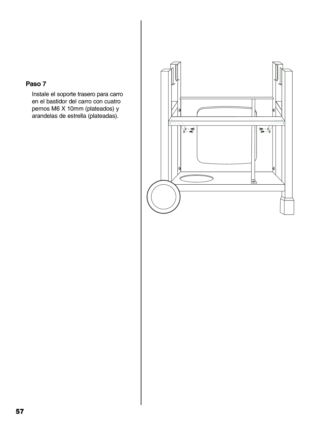 Brinkmann Stainless Steel 4 Burner Gas Grill owner manual Paso 