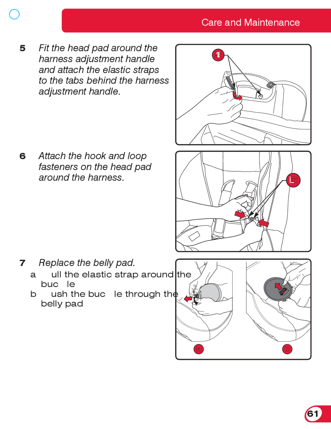 Britax 70 manual Care and Maintenance 