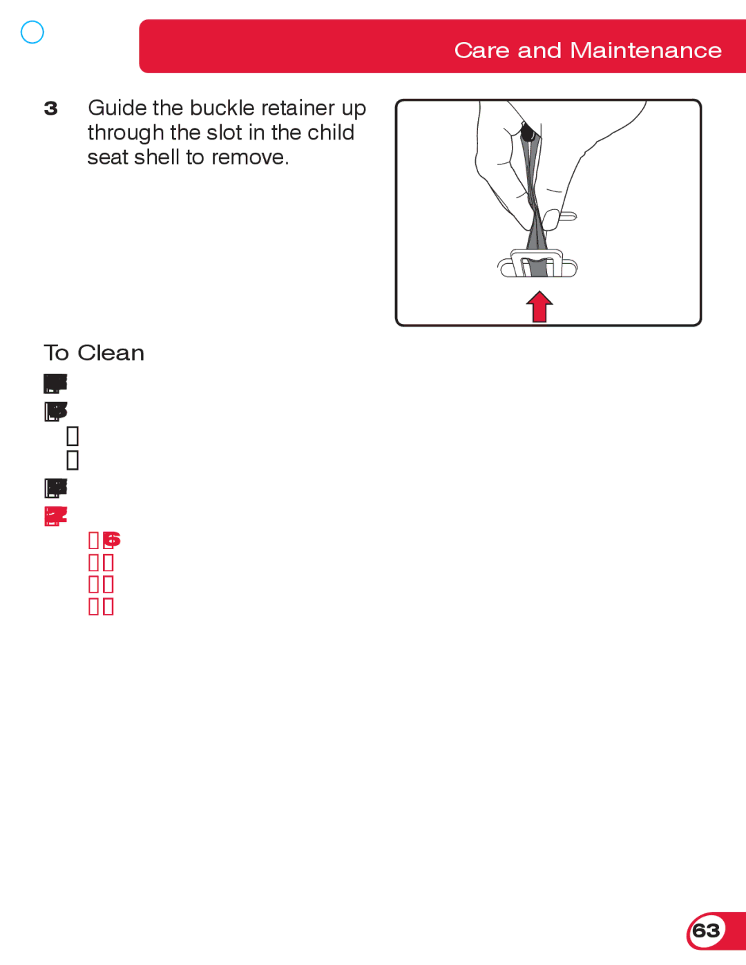 Britax 70 manual To Clean 