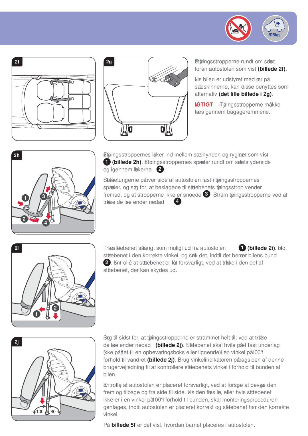 Britax BB0-702-00 manual Alternativ det lille billede i 2g 