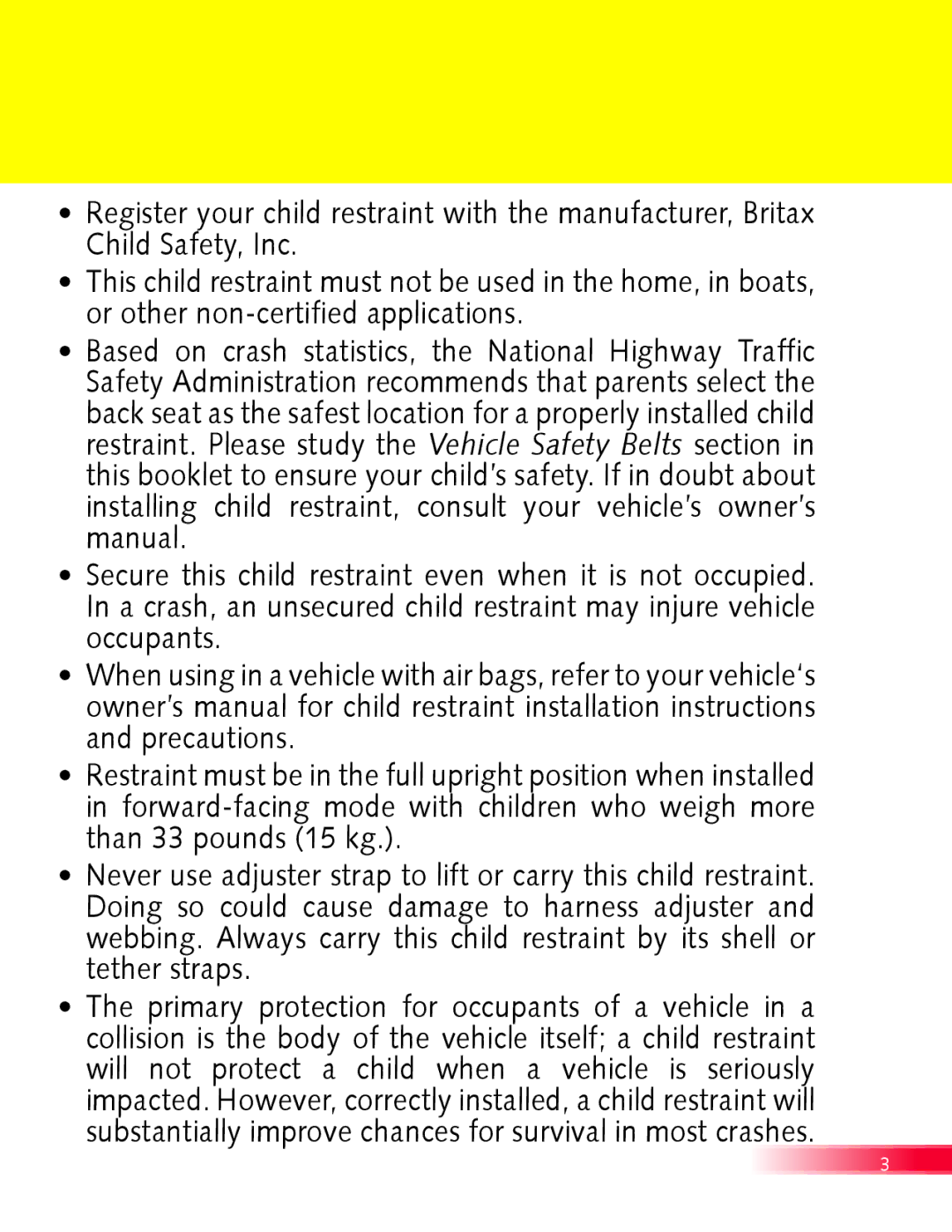 Britax Boulevard manual 