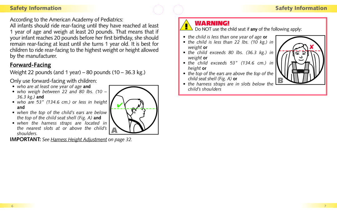 Britax Regent manual Forward-Facing 