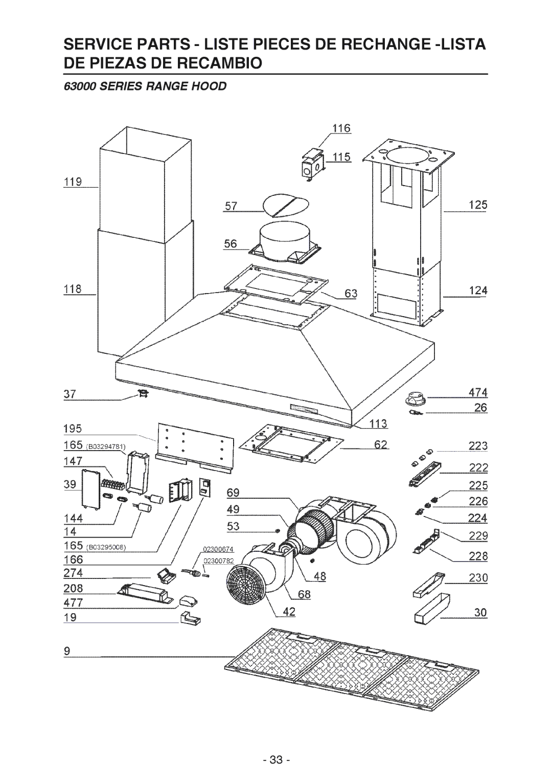 Broan 637004 manual Series Range Hood 