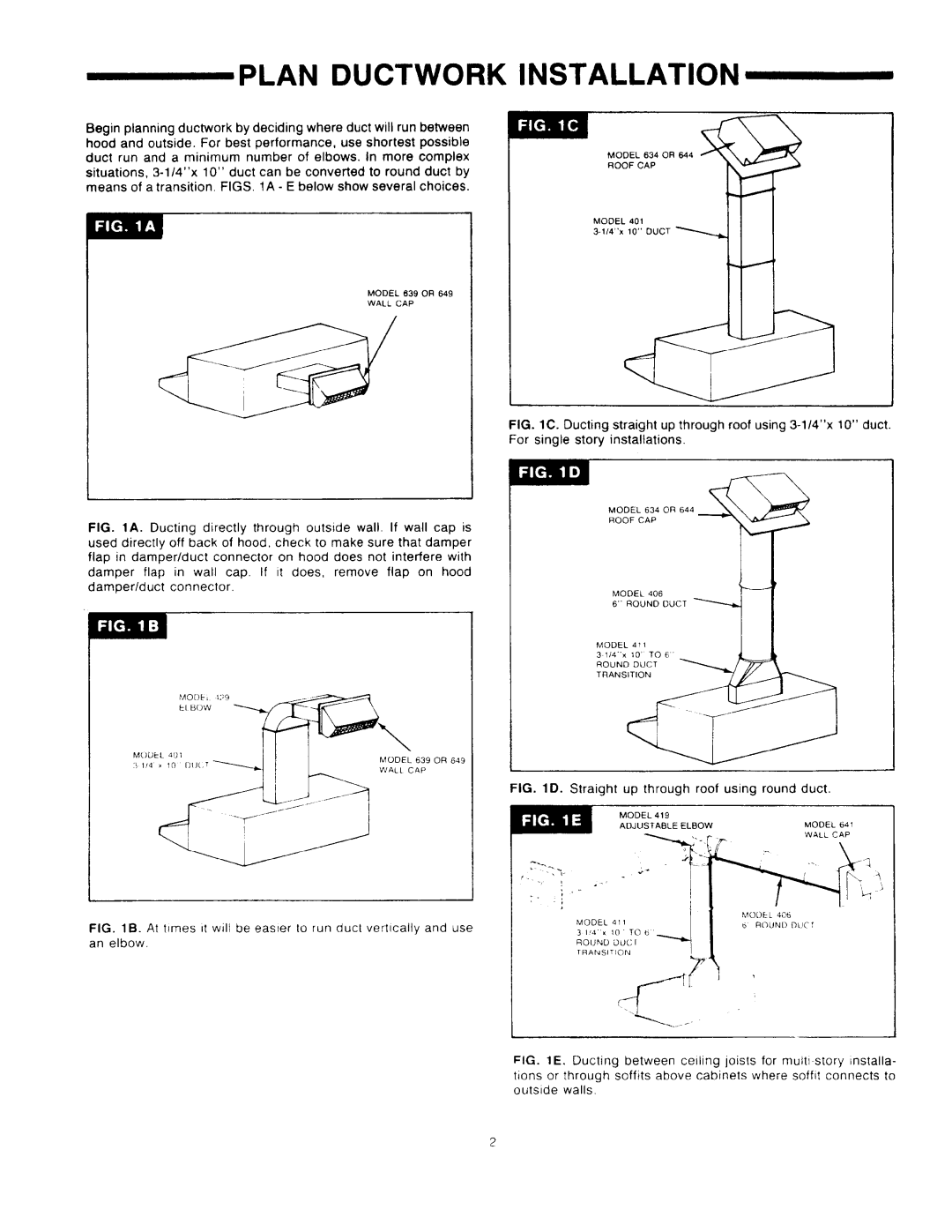 Broan 893004 manual 