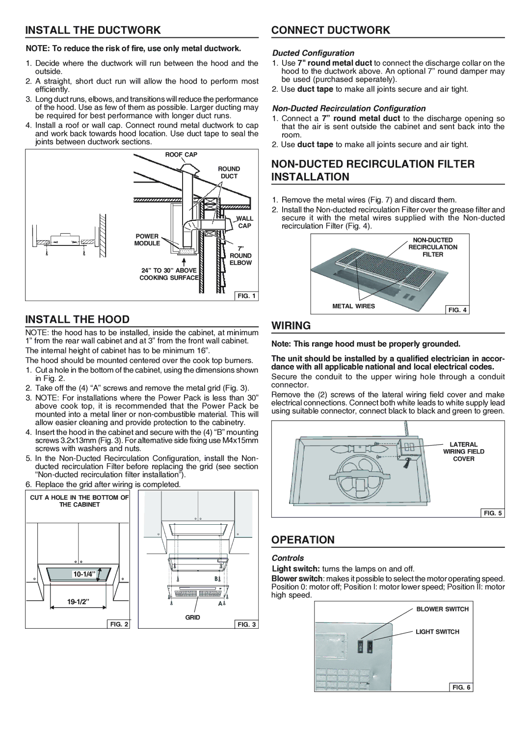 Broan RHVBB20SM manual Remove the metal wires and discard them 