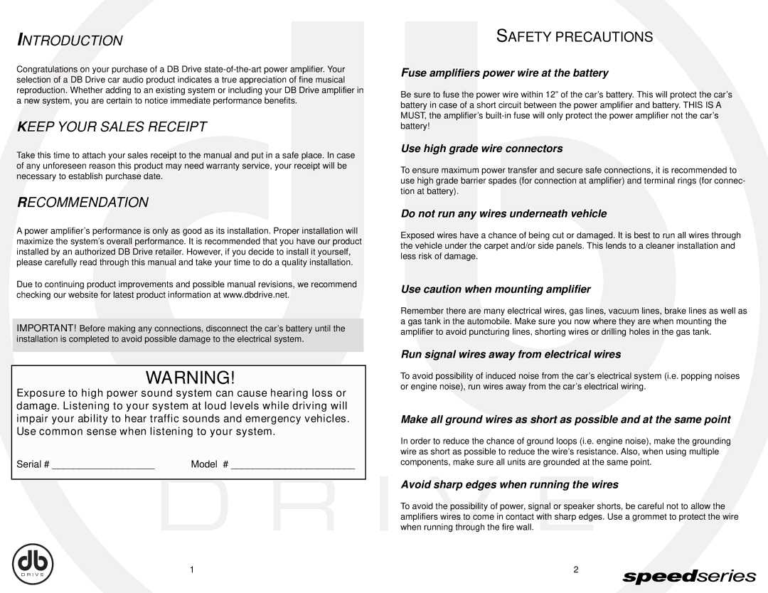 Broan SPA1900D, SPA90.4, SPA90.2, SPA1600D, SPA150.4, SPA1300D, SPA1000D instruction manual Safety Precautions 