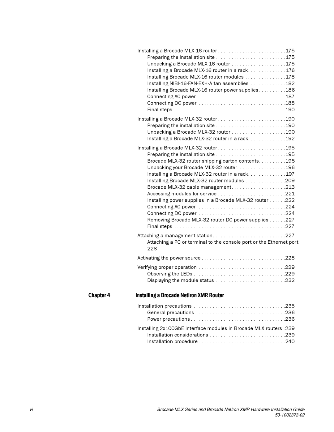 Brocade Communications Systems 53-1002373-02 manual 235 