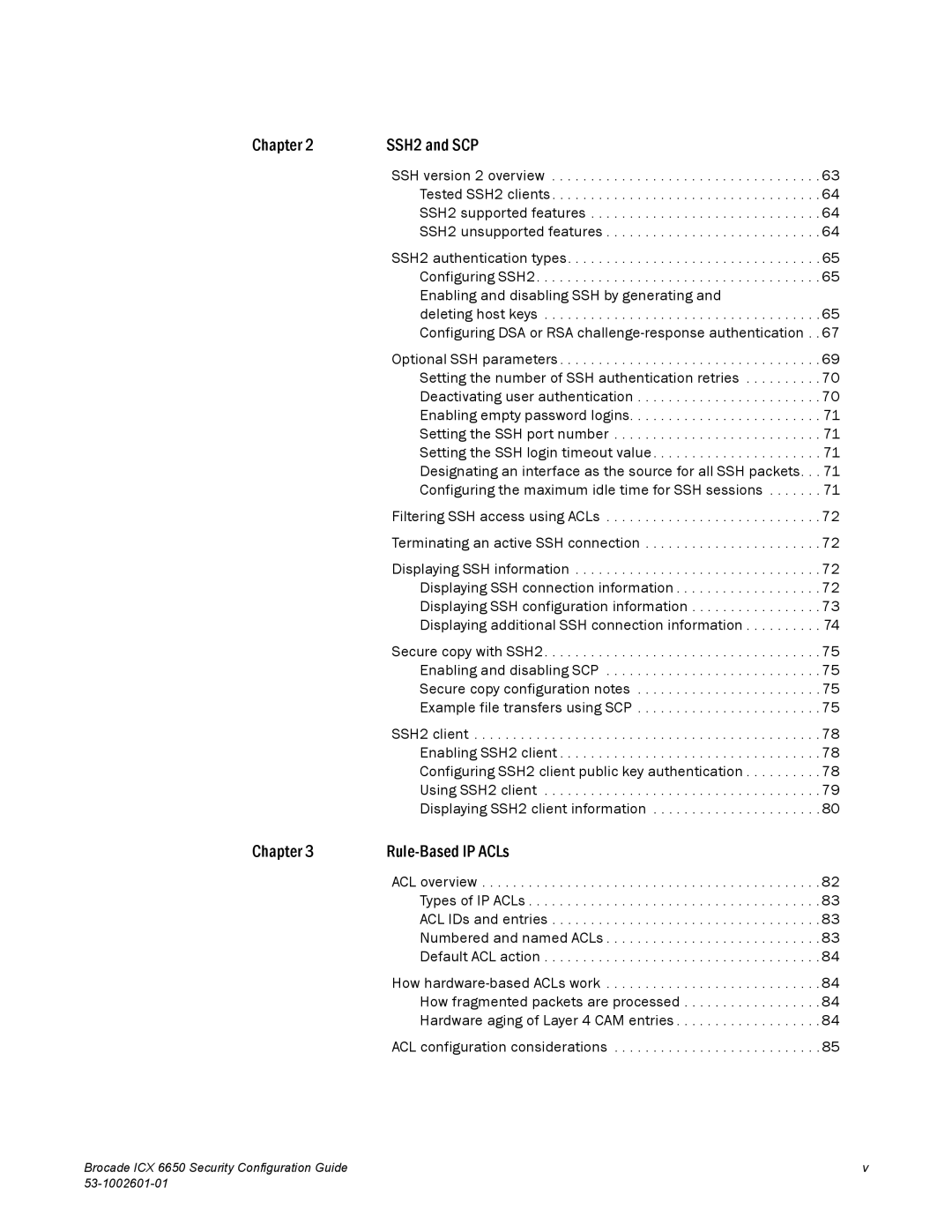 Brocade Communications Systems 6650 manual Chapter 