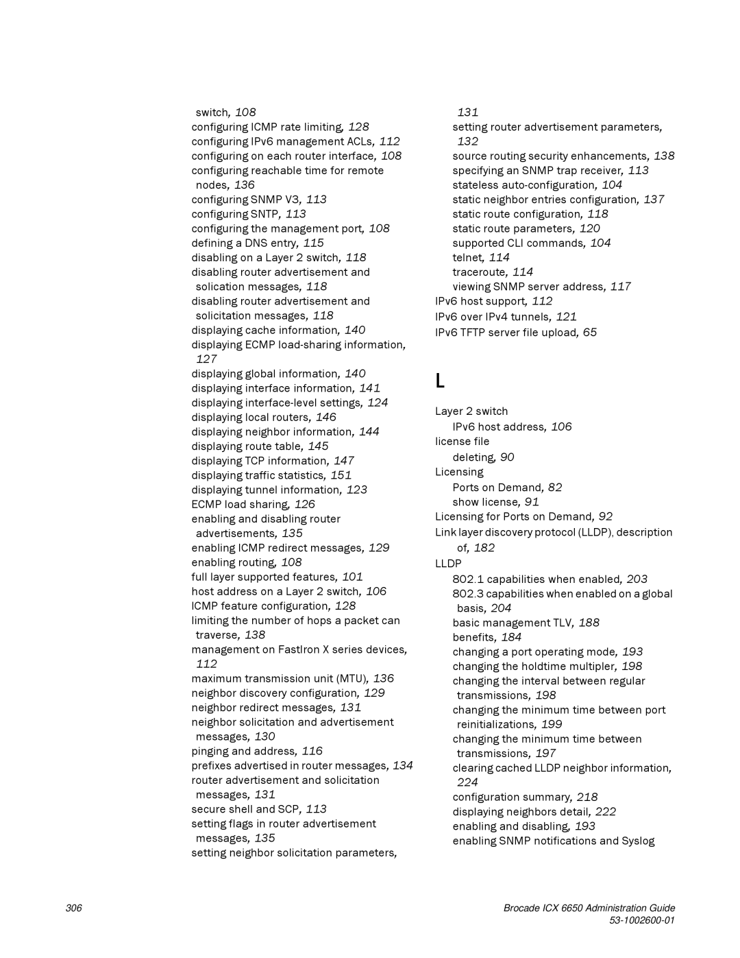 Brocade Communications Systems 6650 manual 131 