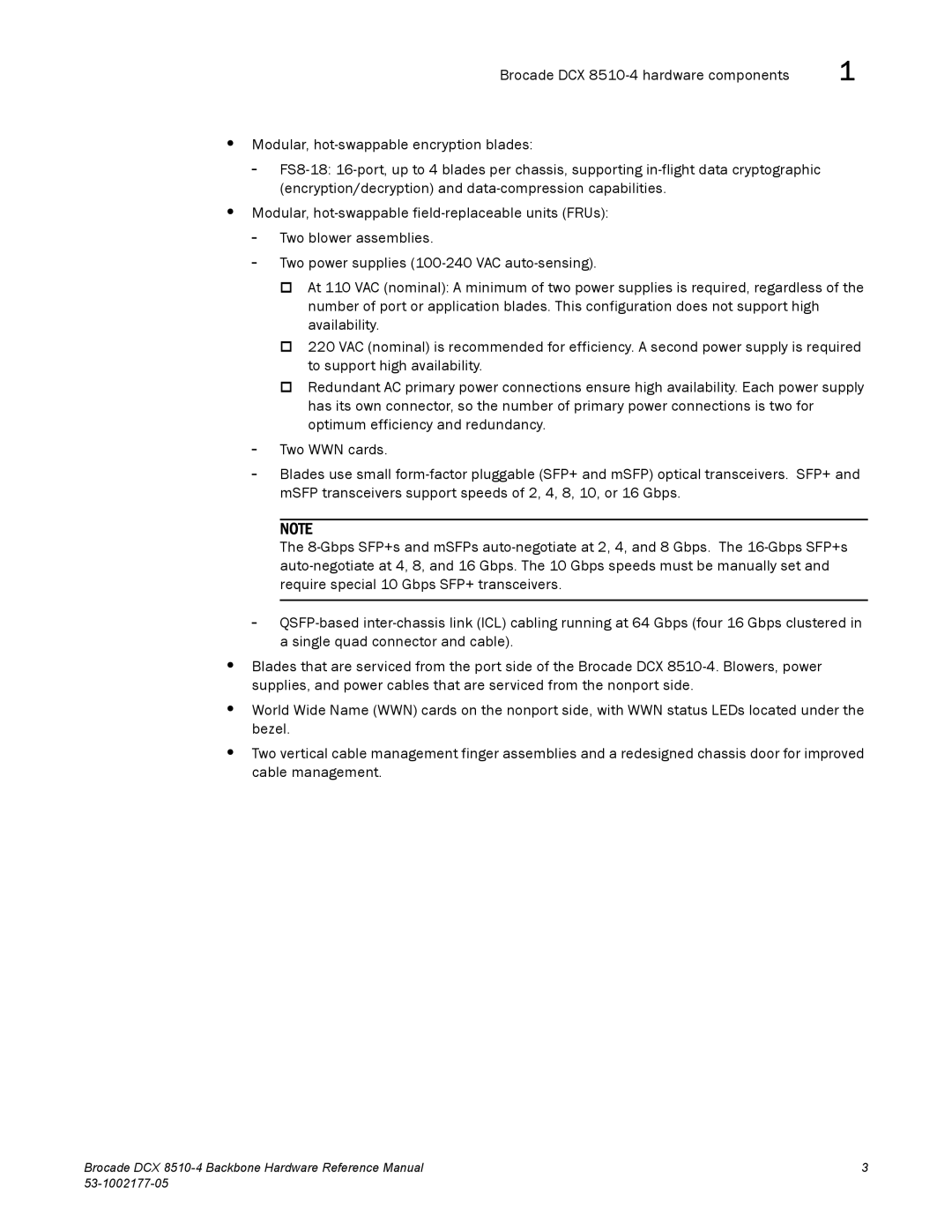 Brocade Communications Systems DCX 8510-4 manual 