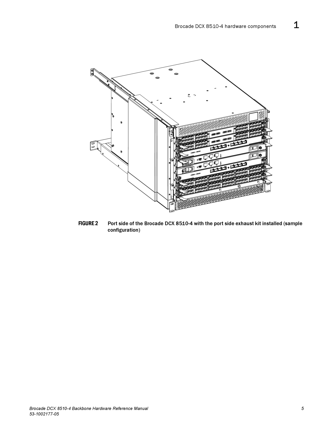 Brocade Communications Systems manual Brocade DCX 8510-4 hardware components 