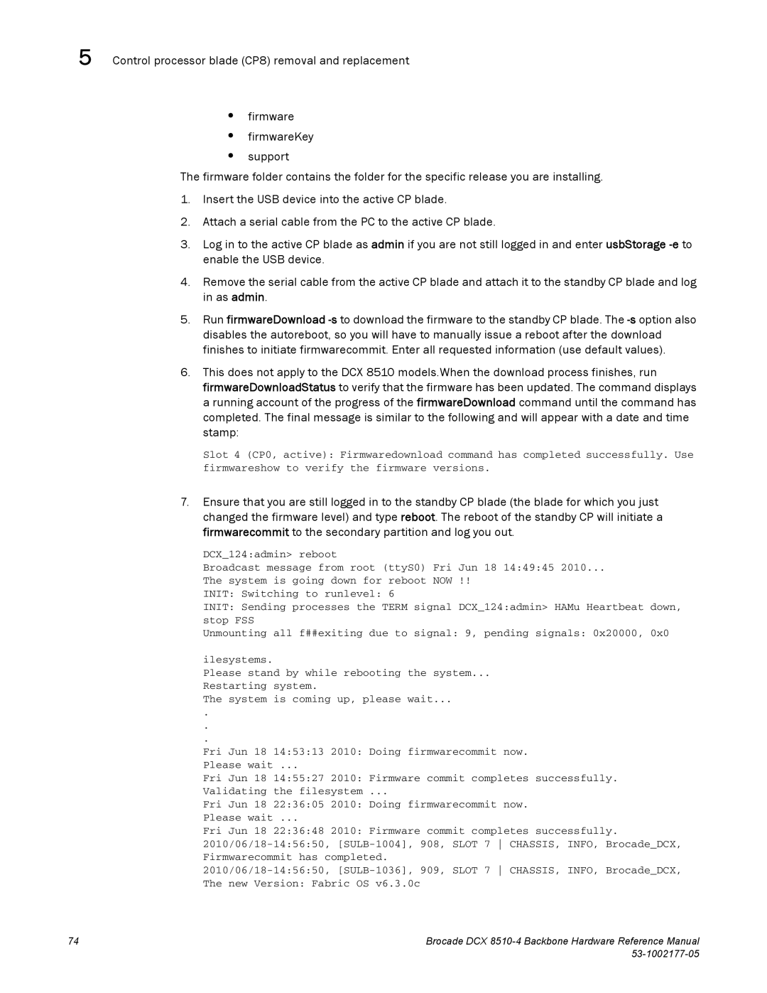 Brocade Communications Systems manual Brocade DCX 8510-4 Backbone Hardware Reference Manual 