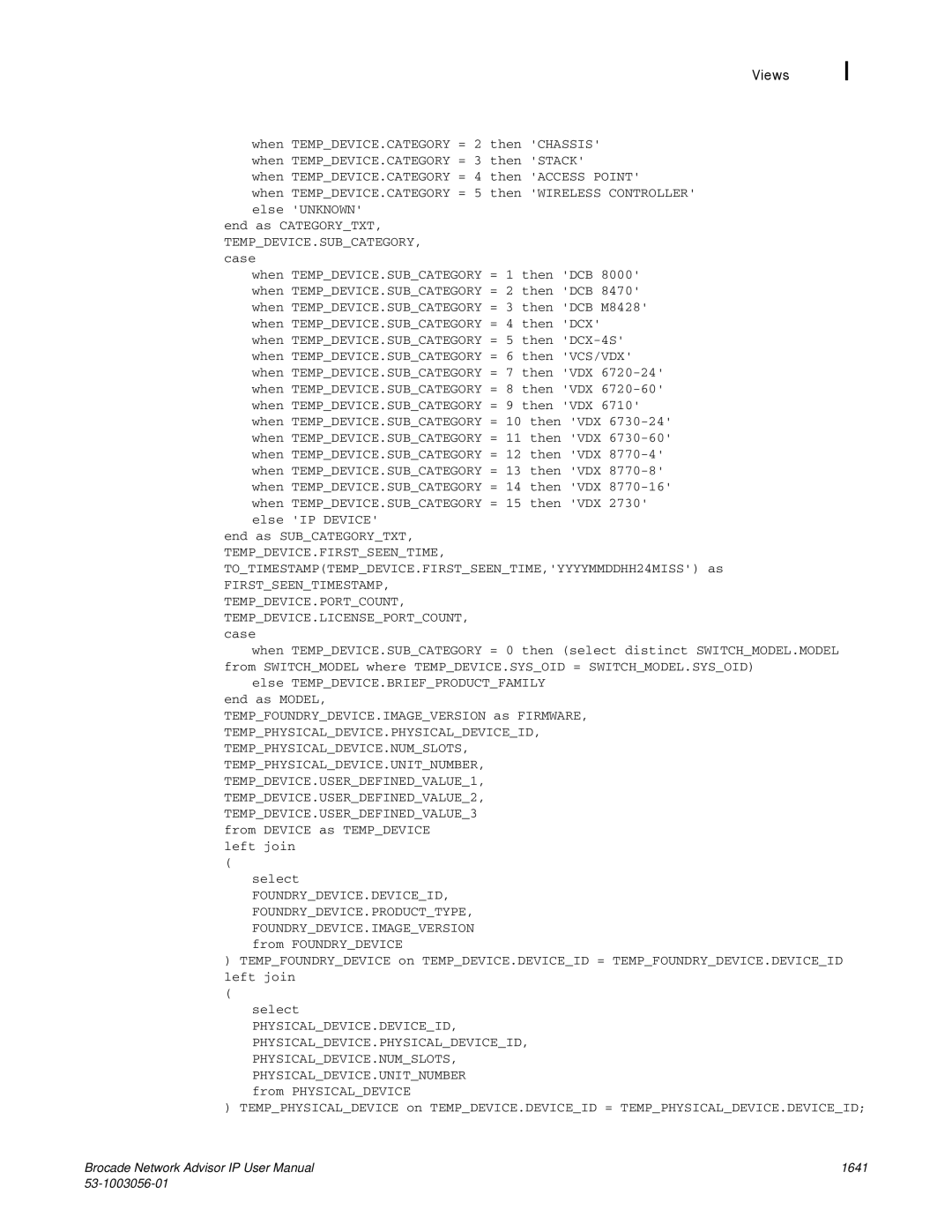 Brocade Communications Systems IP250 Tempdevice.Firstseentime, TOTIMESTAMPTEMPDEVICE.FIRSTSEENTIME,YYYYMMDDHH24MISS as 