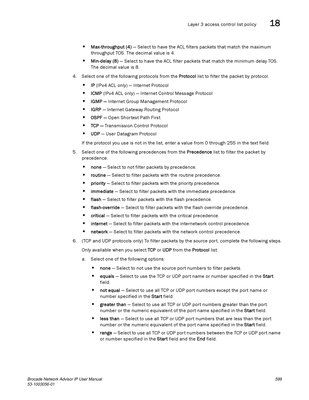 Brocade Communications Systems IP250 user manual 599 