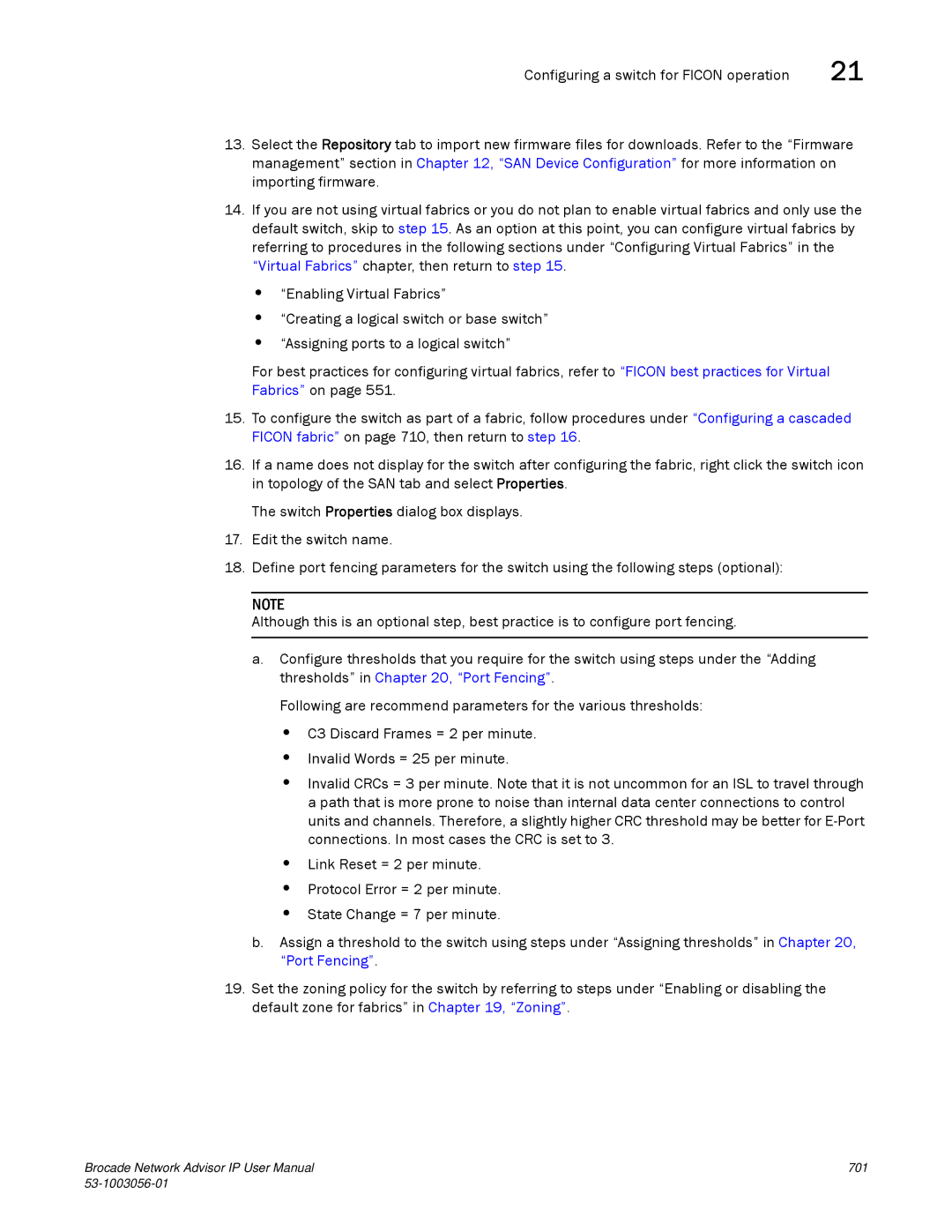 Brocade Communications Systems IP250 user manual 701 