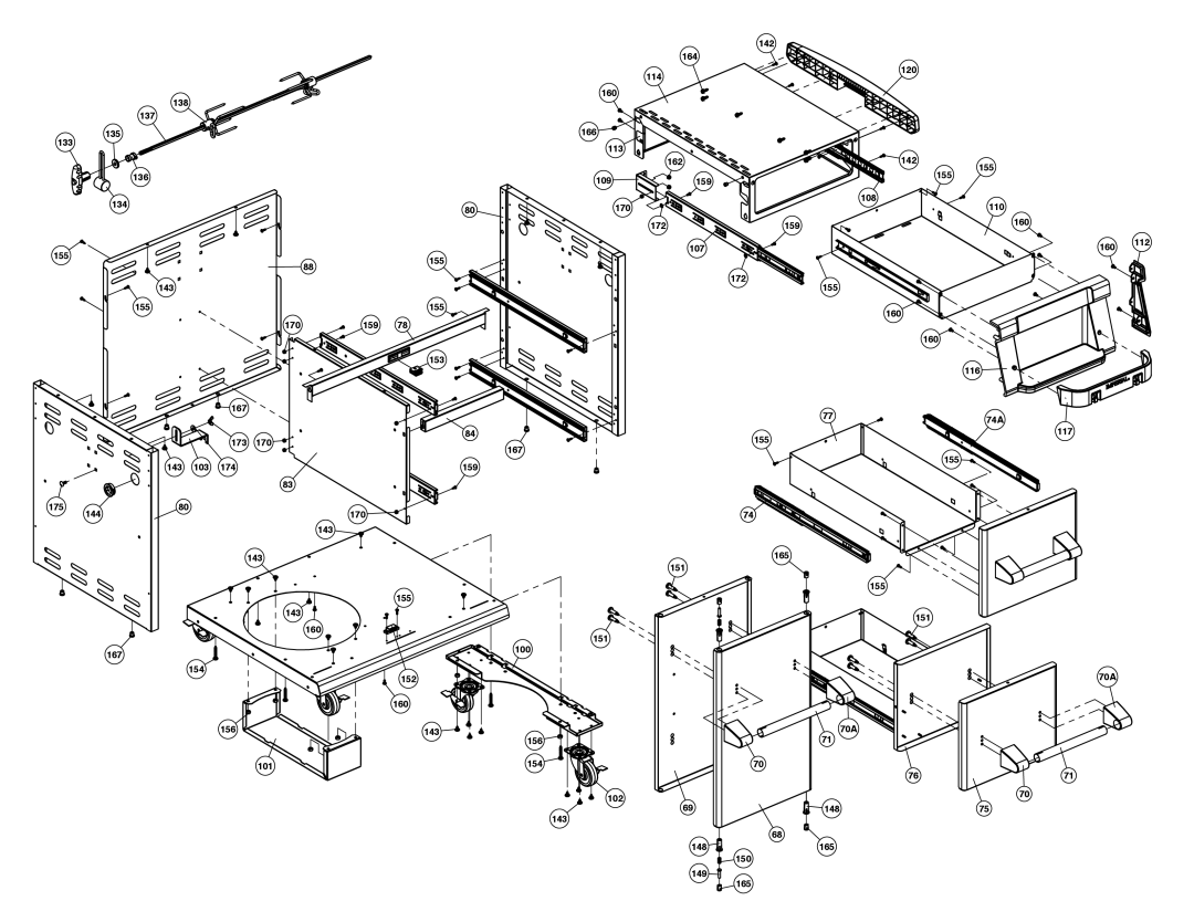 Broil King 9866-87, 9866-84 manual 