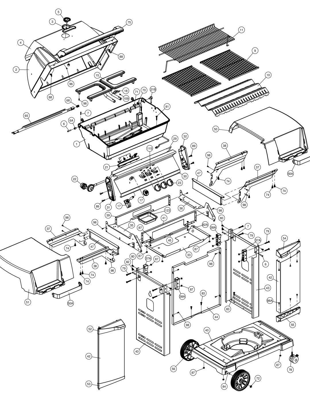 Broil-Mate 1159-94, 1159-97 manual 