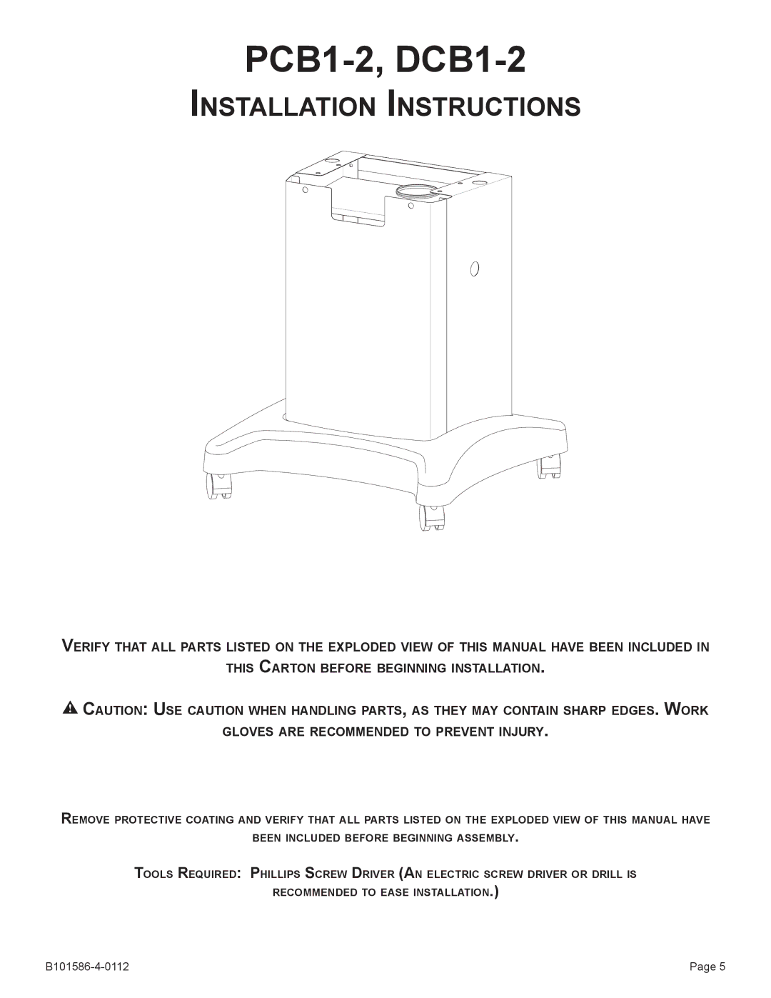 Broilmaster BL48G-1, SS26P-1, SS48G-1, BL26P-1, B101652, B101586-4-0112 owner manual PCB1-2, DCB1-2 