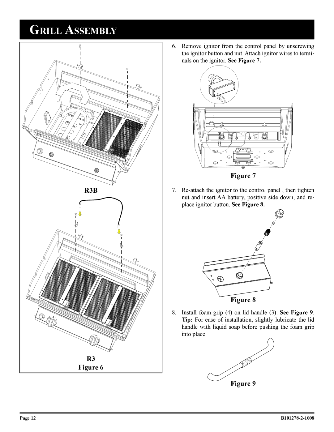 Broilmaster R3N-1, R3-1, R3BN-1, R3B-1 owner manual 