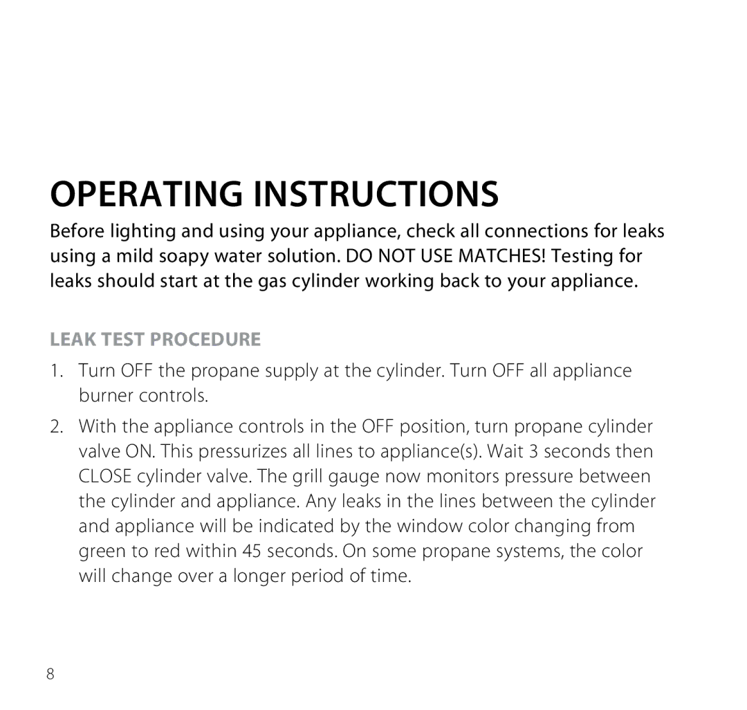 Brookstone Carbon Monoxide Alarm manual Operating instructions 