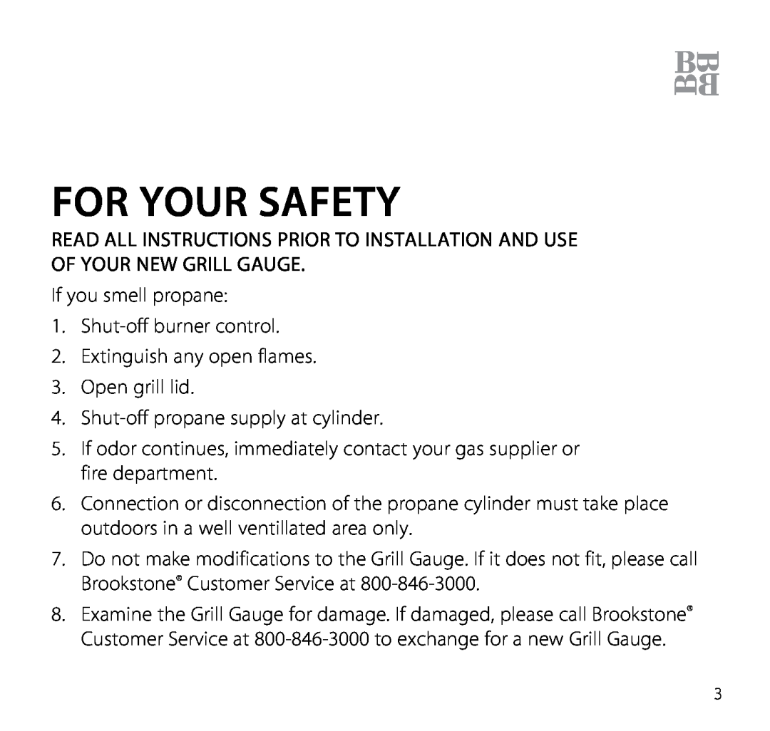 Brookstone Carbon Monoxide Alarm manual for your safety 