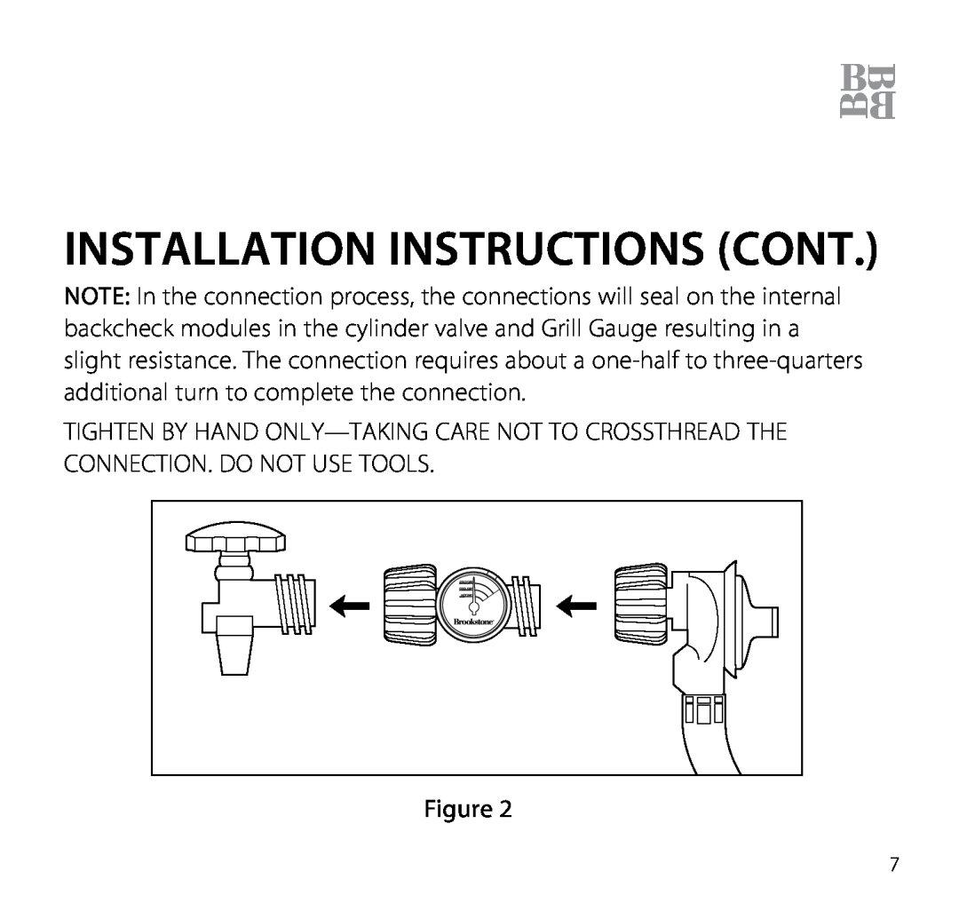 Brookstone Carbon Monoxide Alarm manual installation instructions cont 