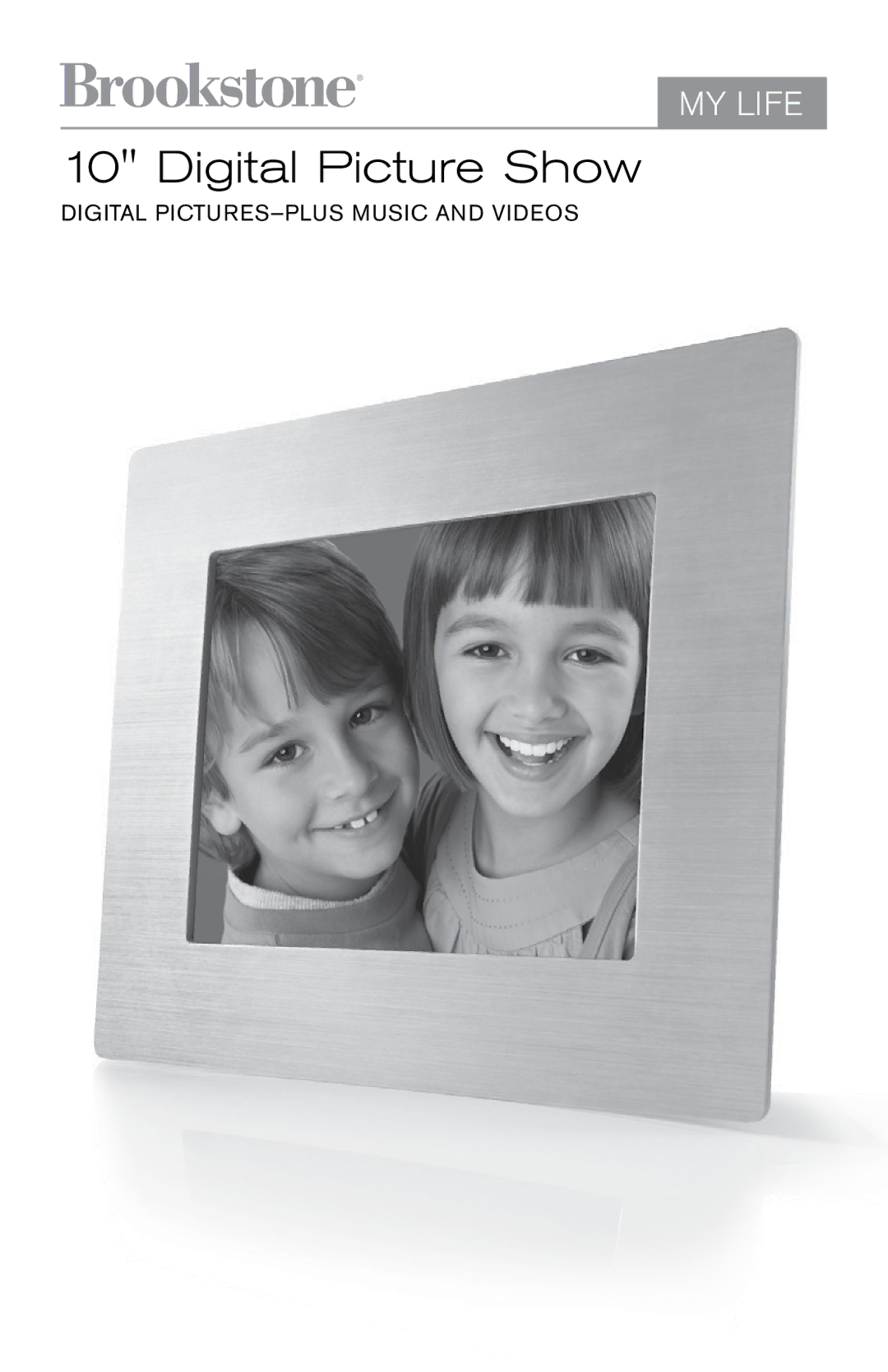 Brookstone Digital Photo Frame manual Digital Picture Show 