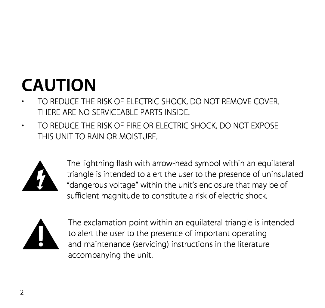 Brookstone Electric Shaver manual To Reduce The Risk Of Fire Or Electric Shock, Do Not Expose This Unit To Rain Or Moisture 