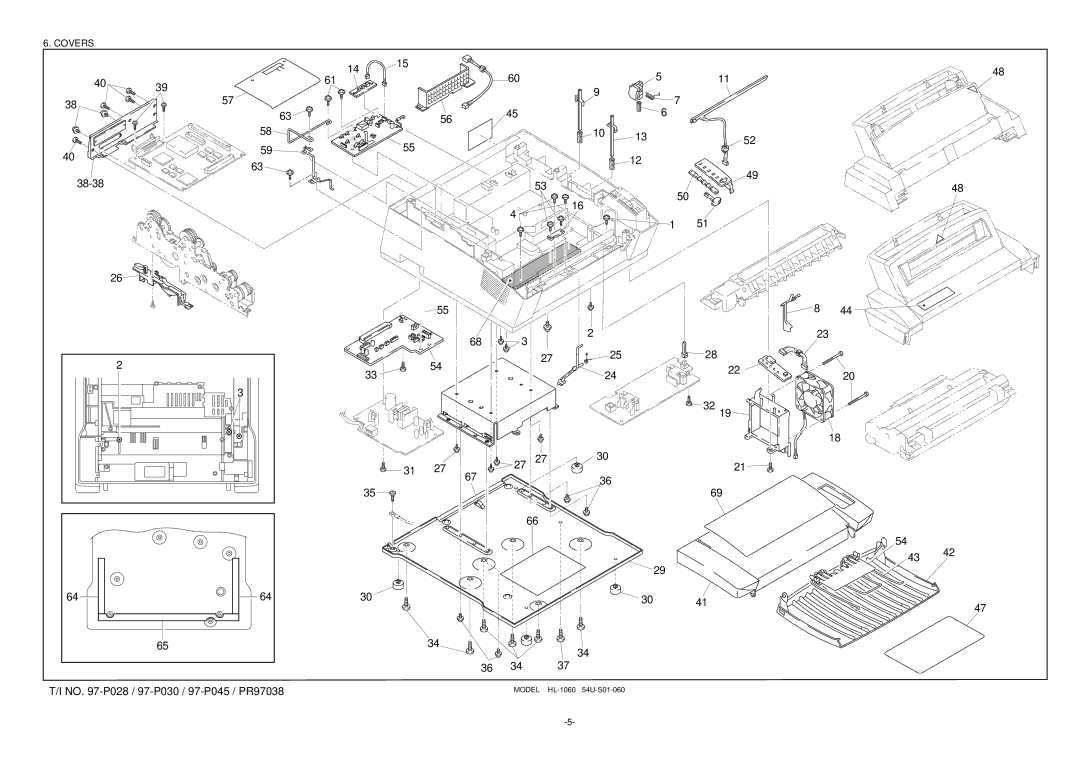 Brother 1060 manual No -P028 / 97-P030 / 97-P045 / PR97038 