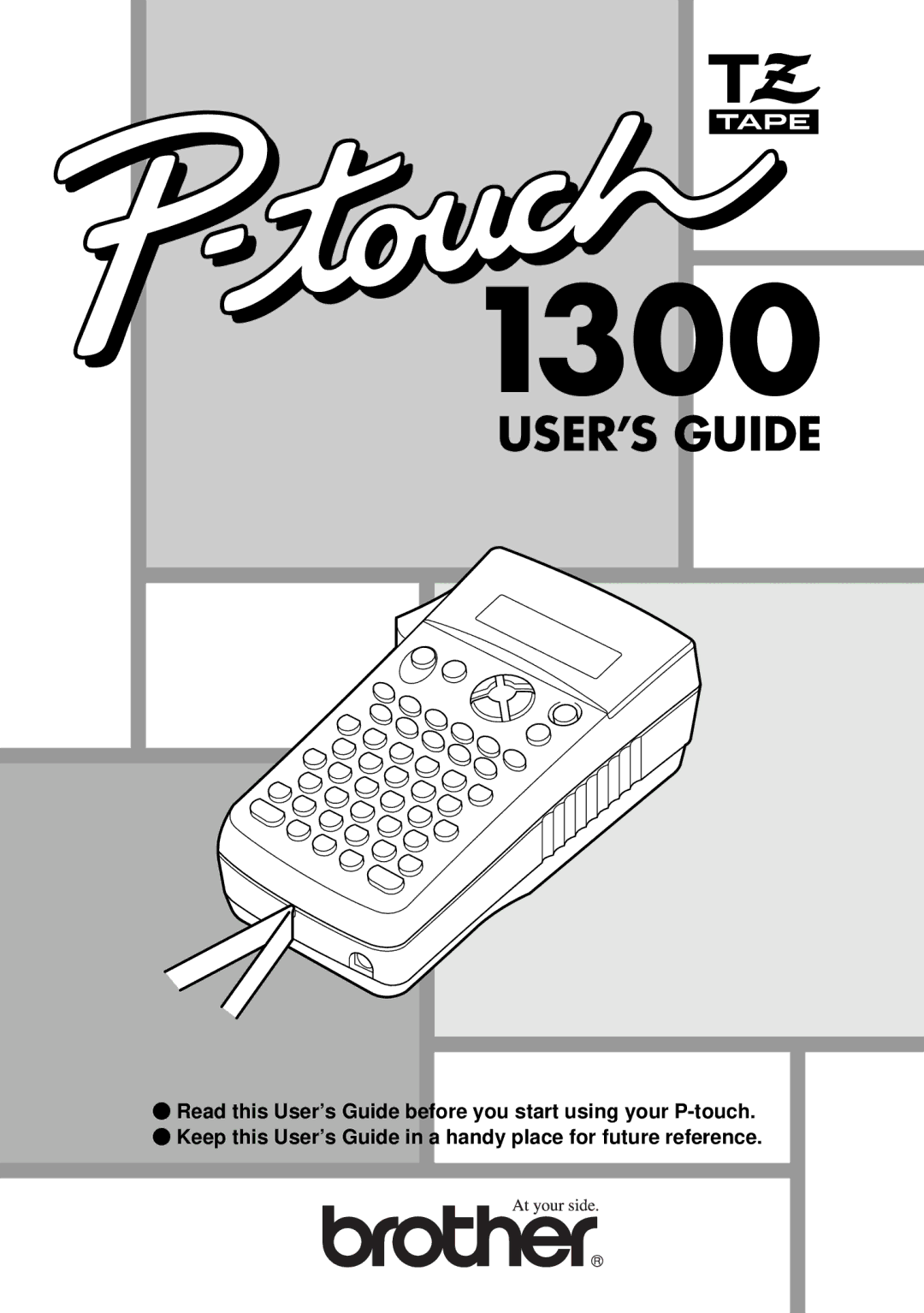 Brother 1300 manual 