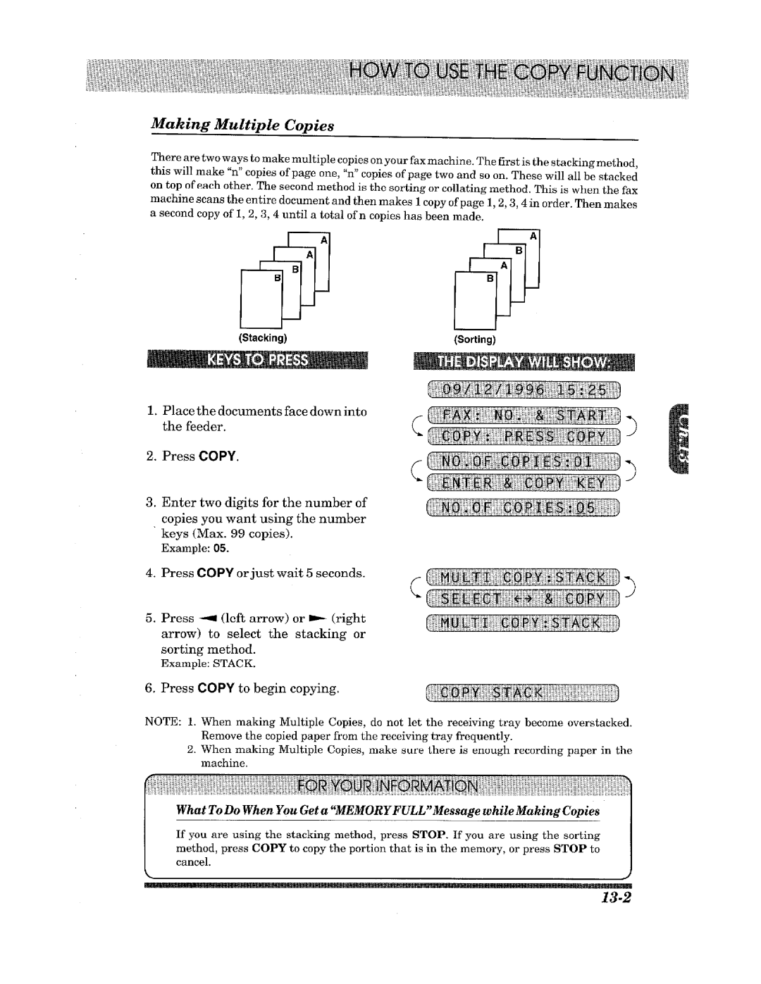 Brother 1450MC manual 