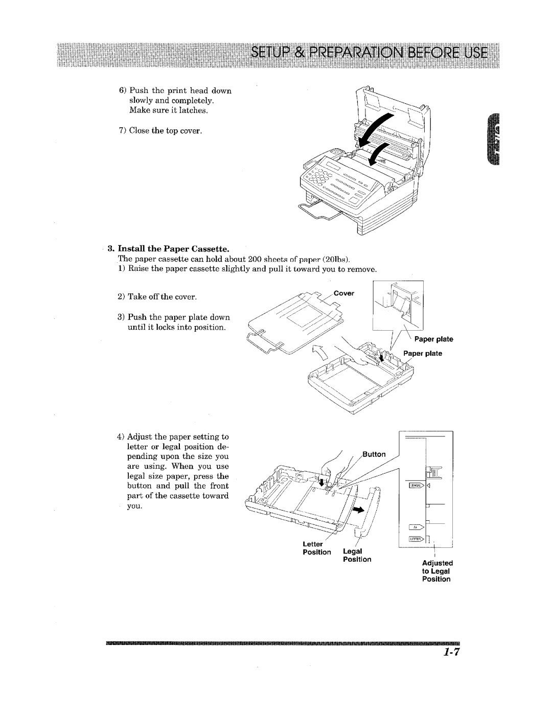 Brother 1450MC manual 