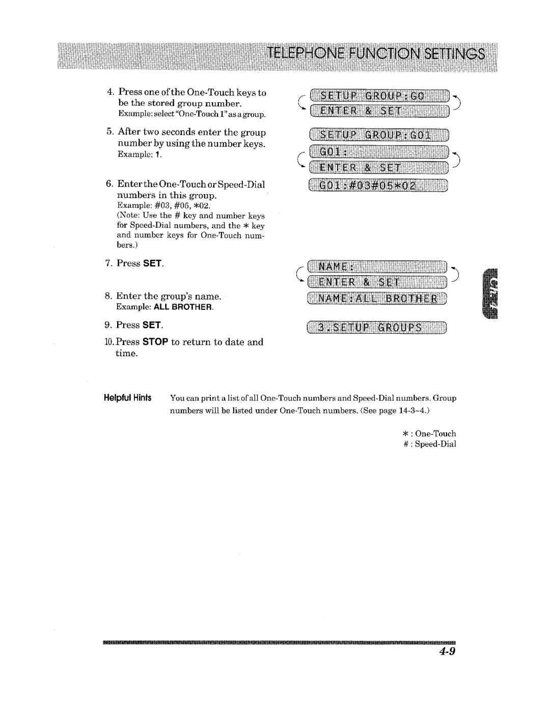 Brother 1450MC manual 