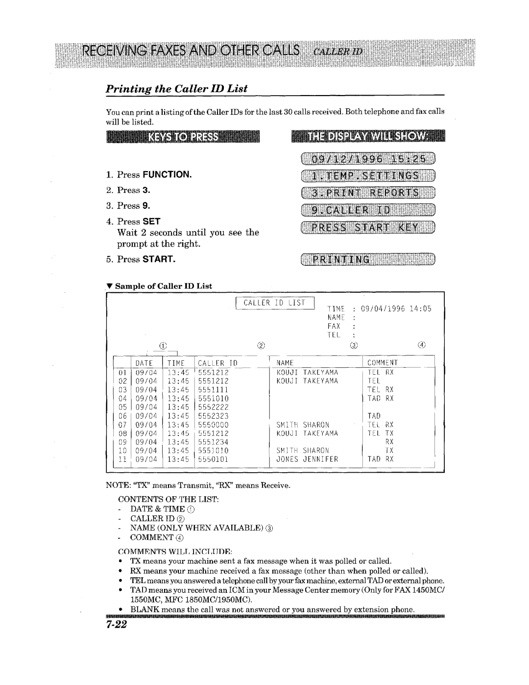 Brother 1450MC manual 