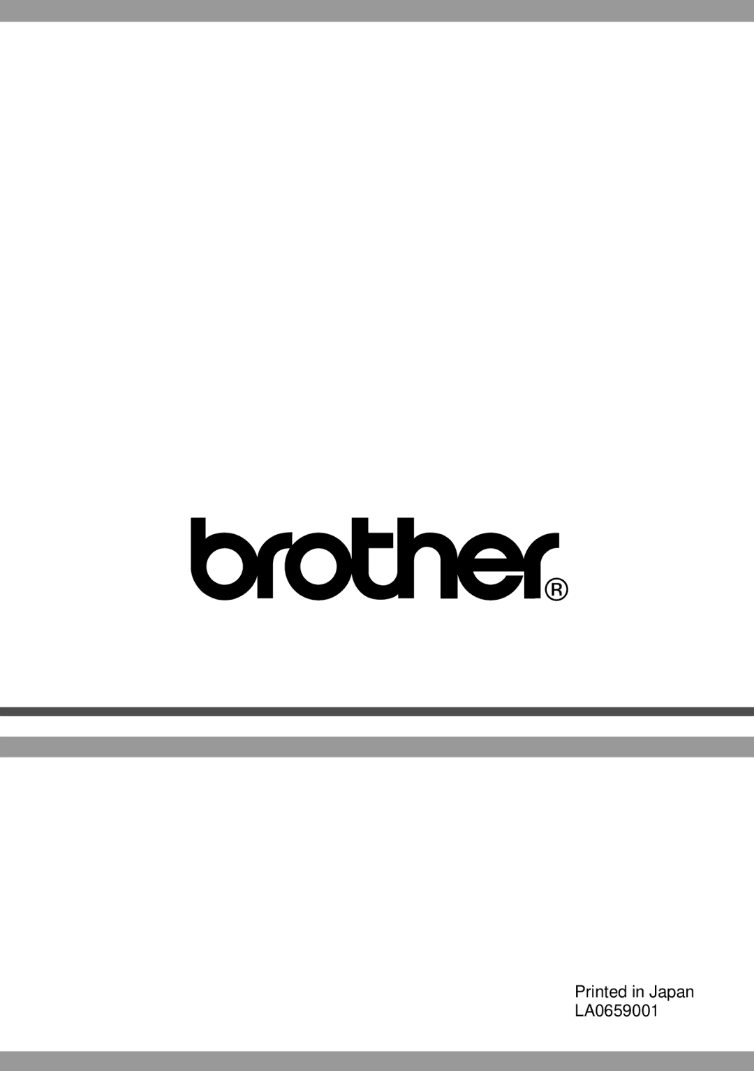 Brother 1810, 1800 manual 