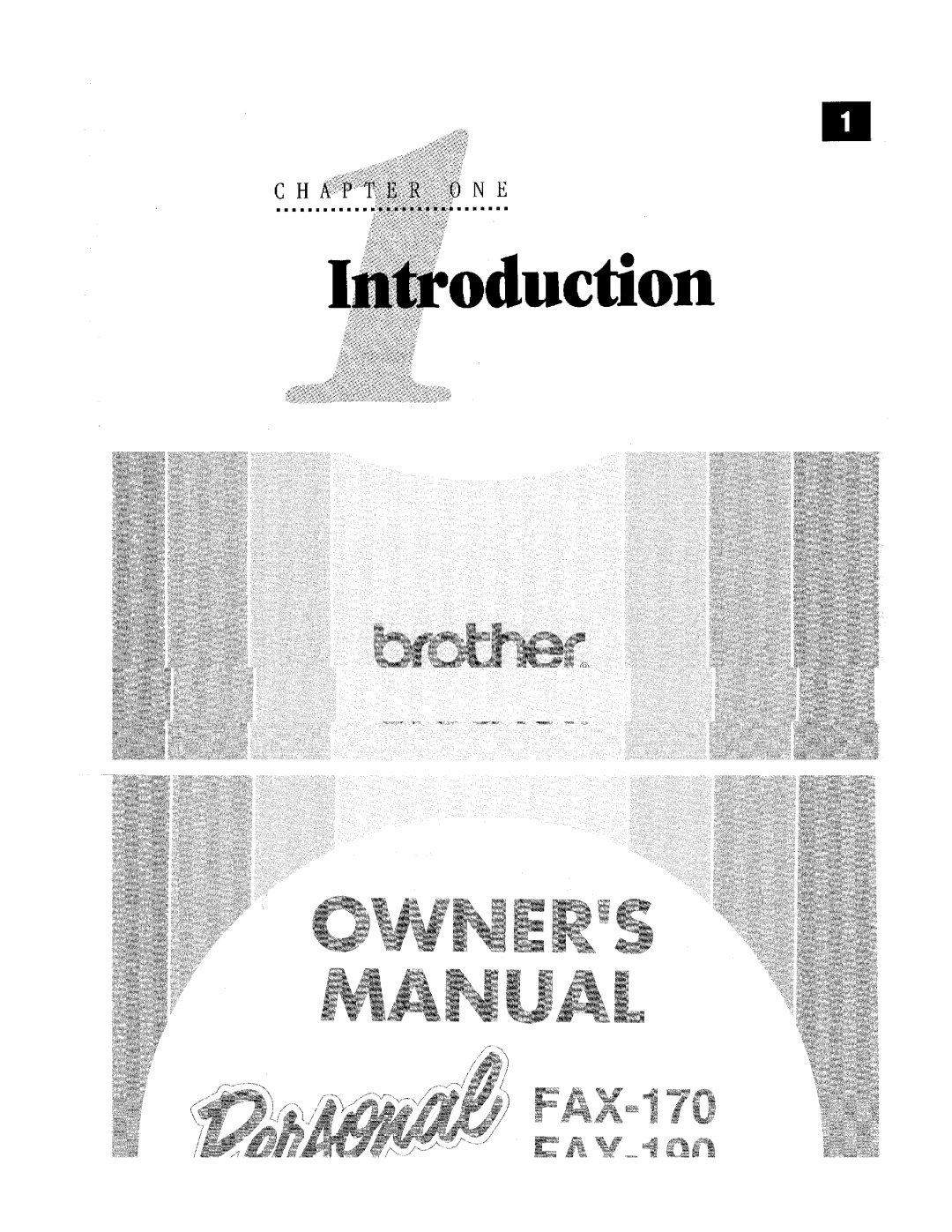 Brother 170, 190 manual 