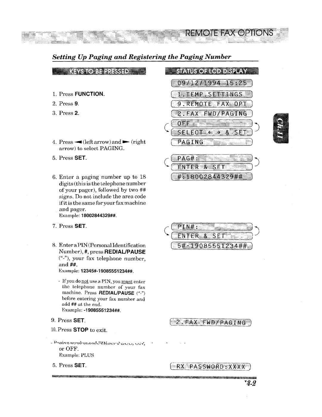 Brother 2400ML manual 