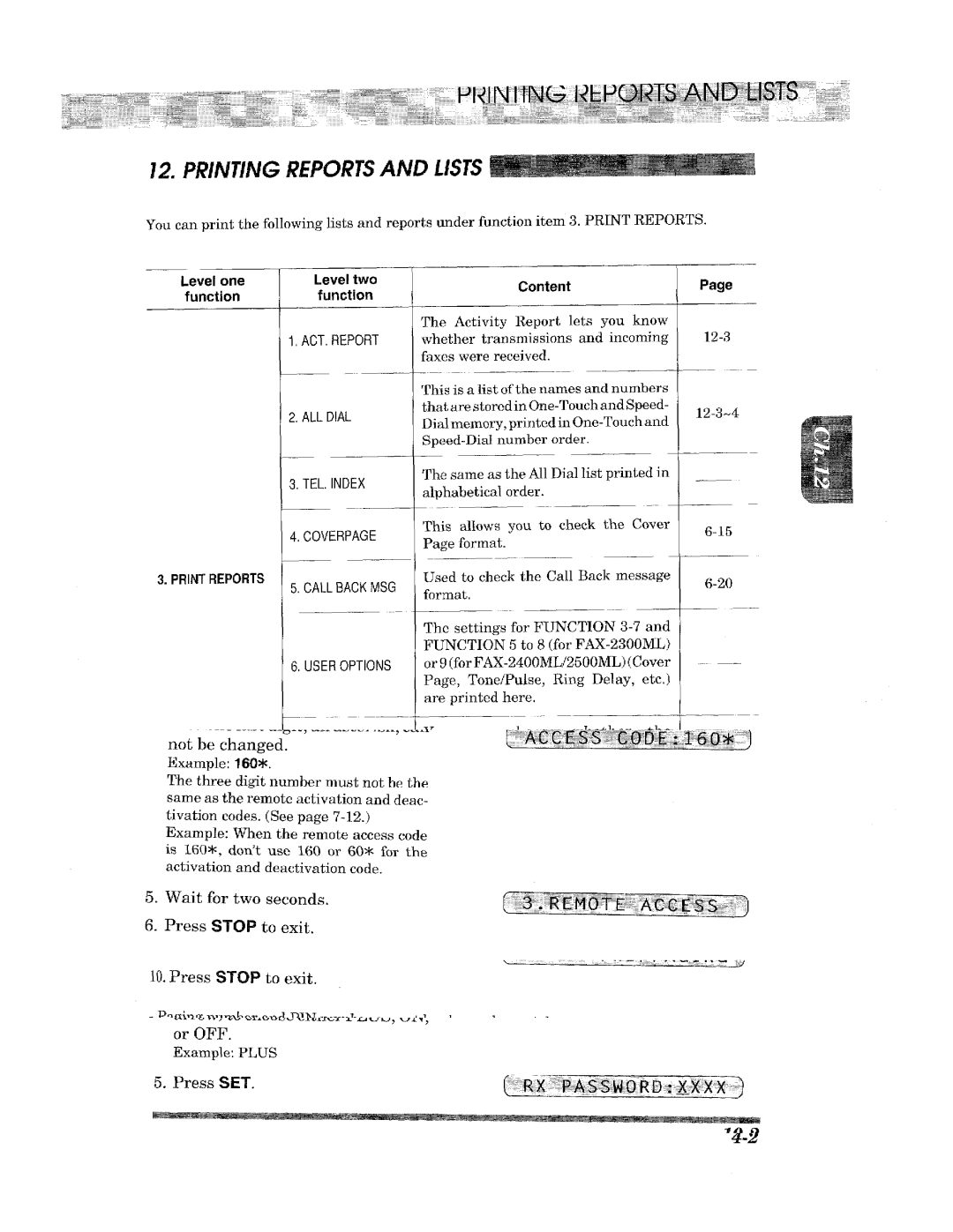 Brother 2400ML manual 