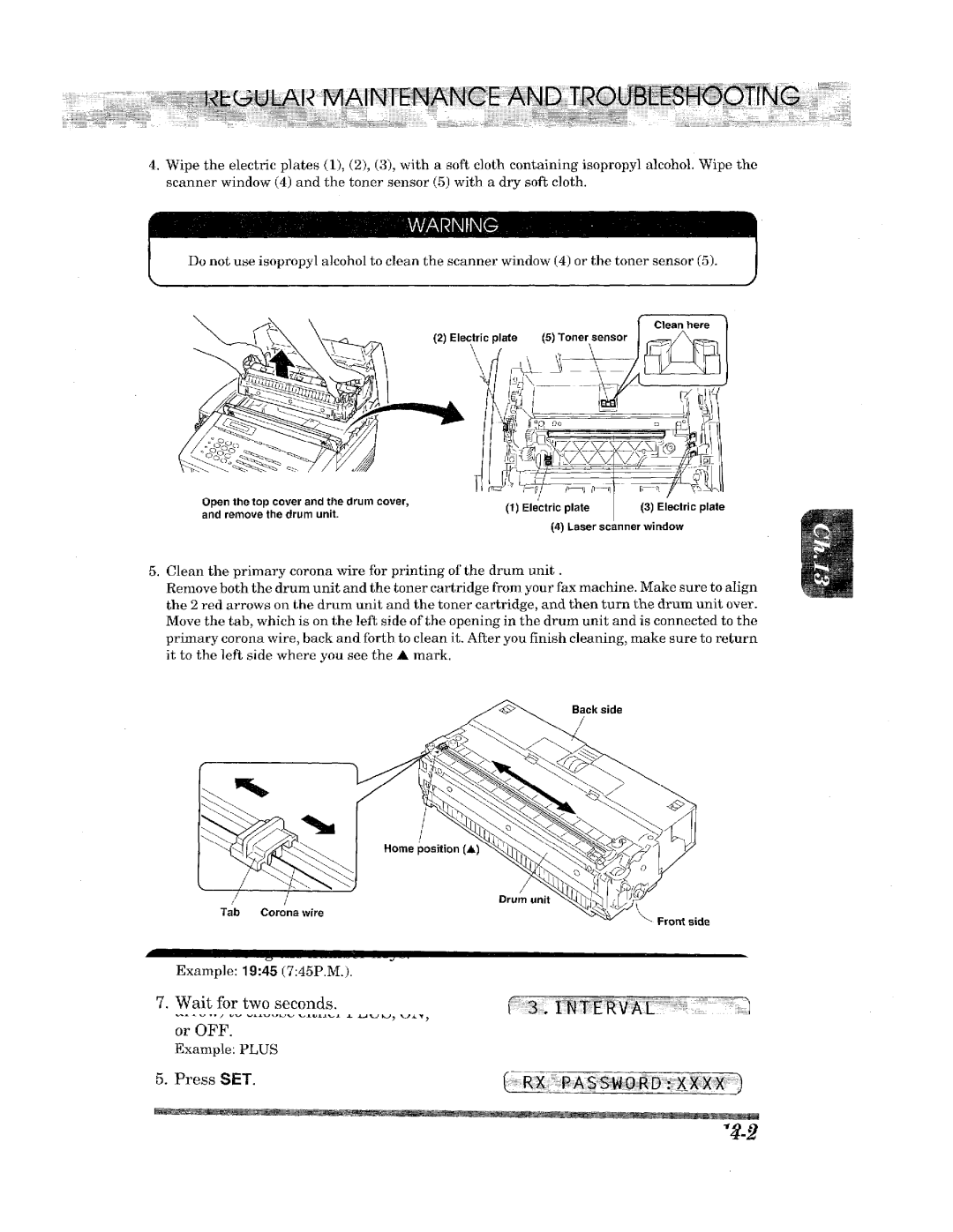 Brother 2400ML manual 