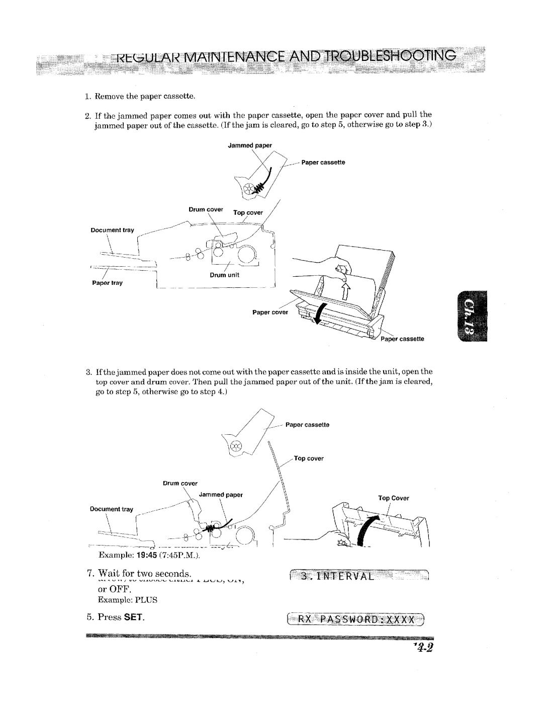 Brother 2400ML manual 