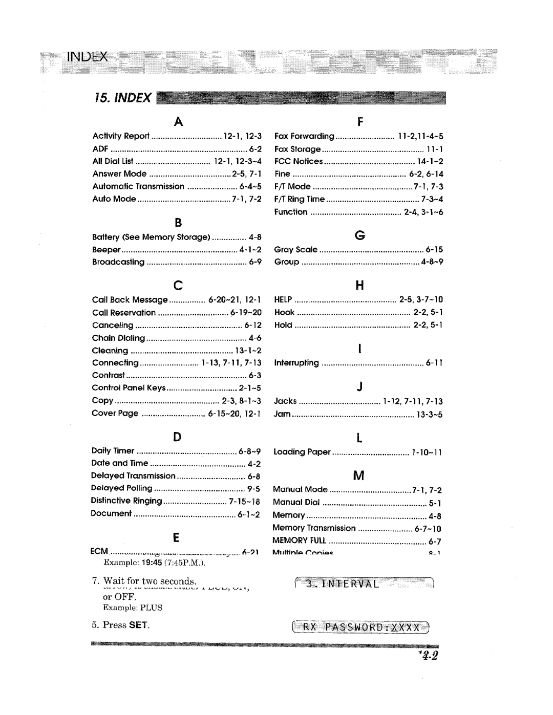 Brother 2400ML manual 