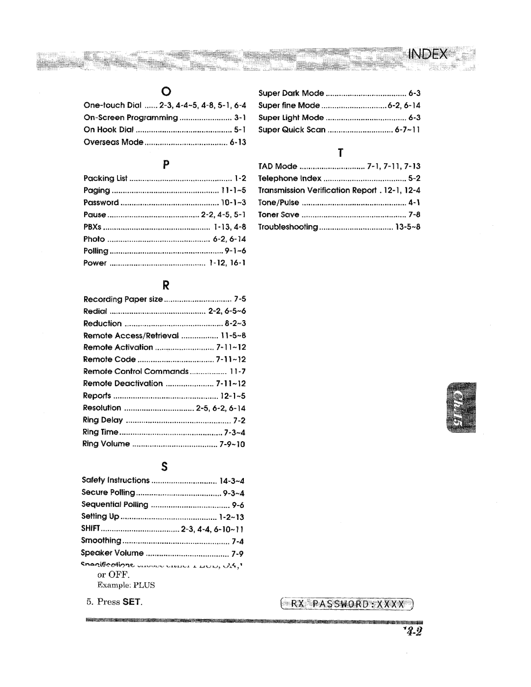 Brother 2400ML manual 