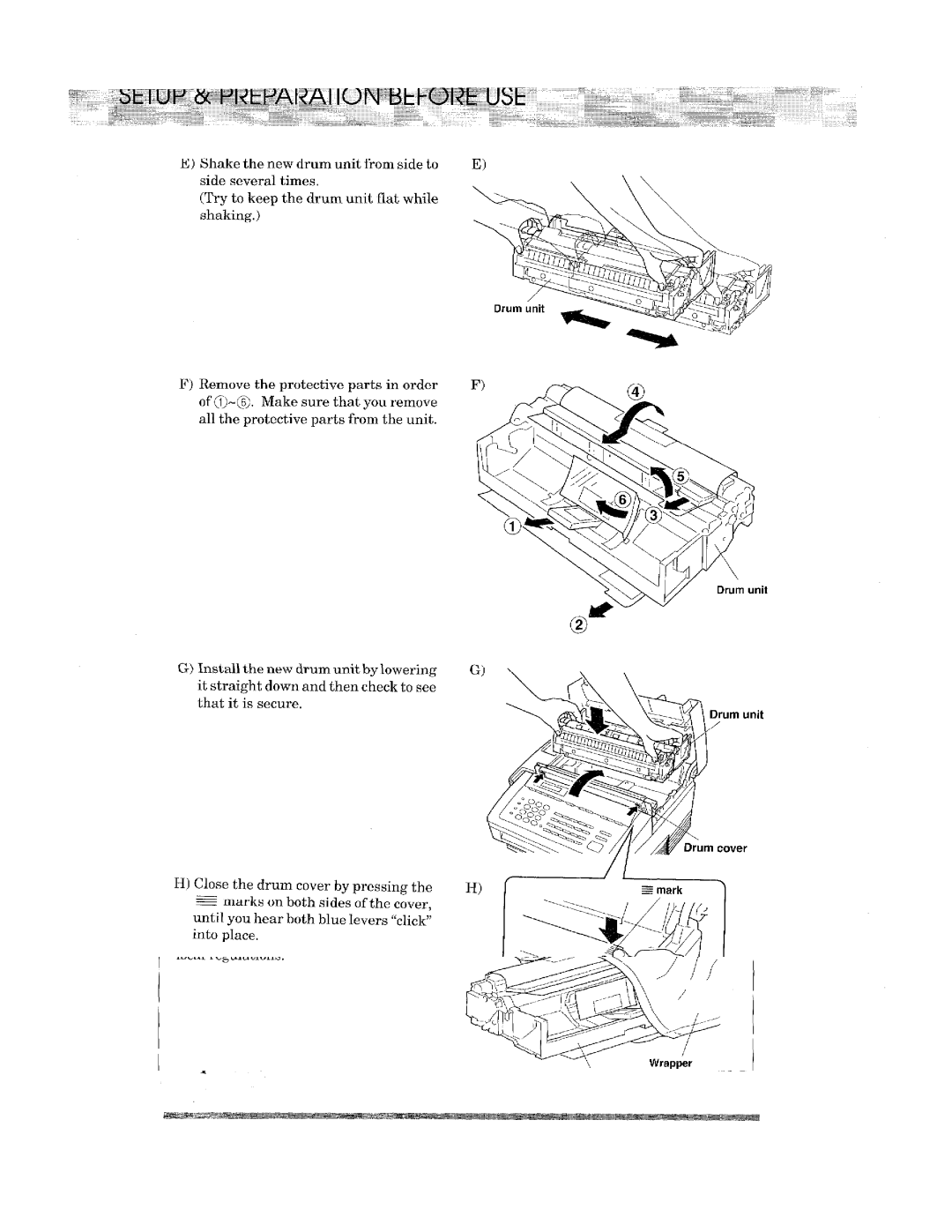 Brother 2400ML manual 