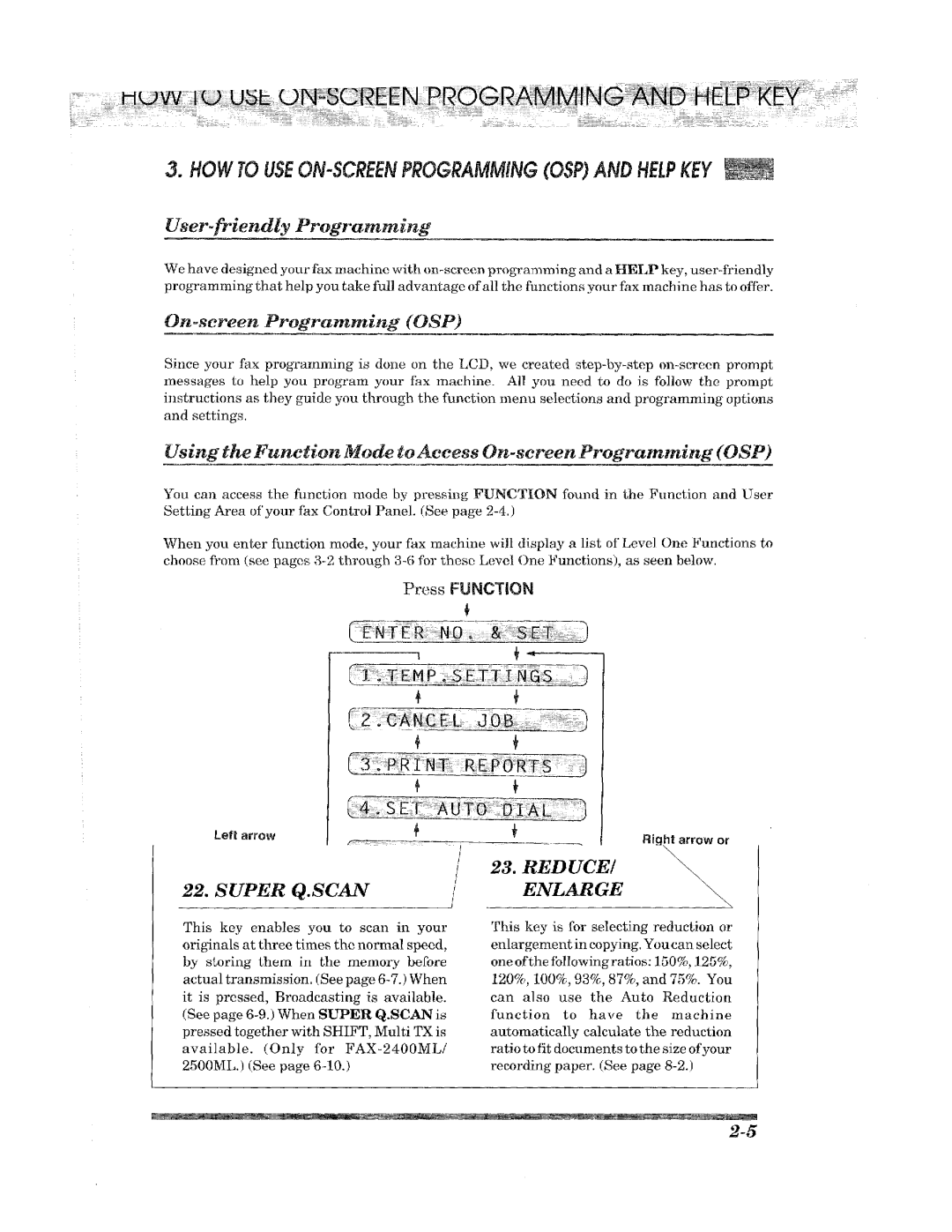 Brother 2400ML manual 