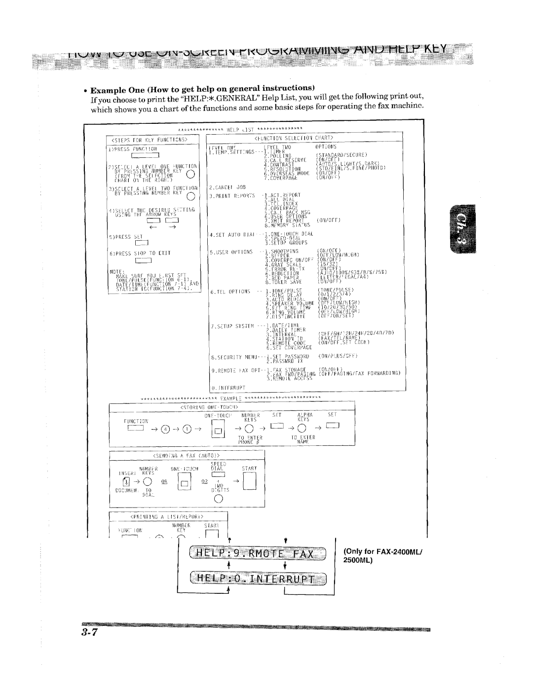 Brother 2400ML manual 