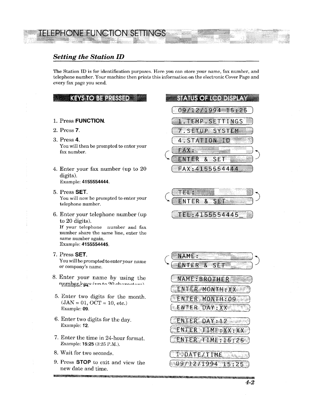 Brother 2400ML manual 