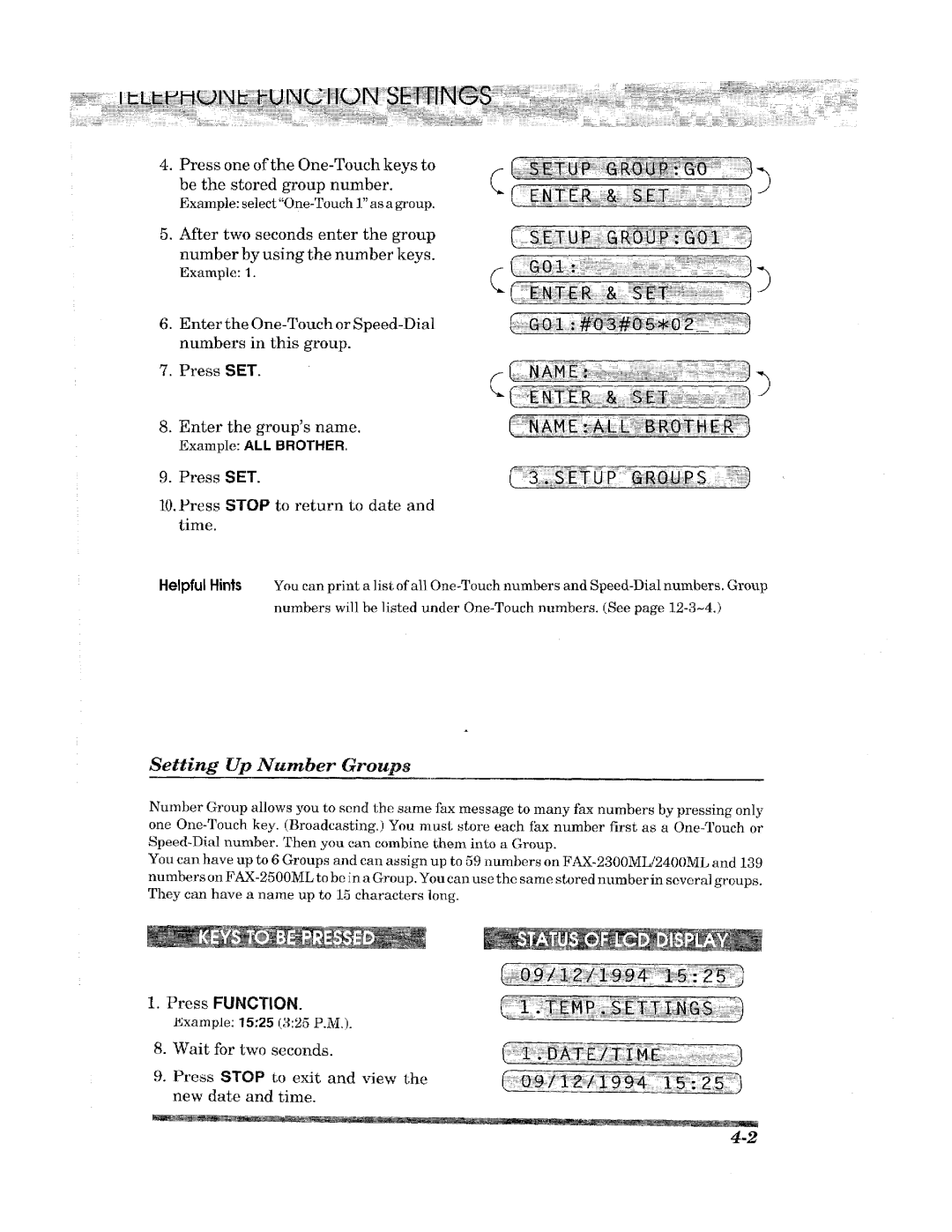 Brother 2400ML manual 