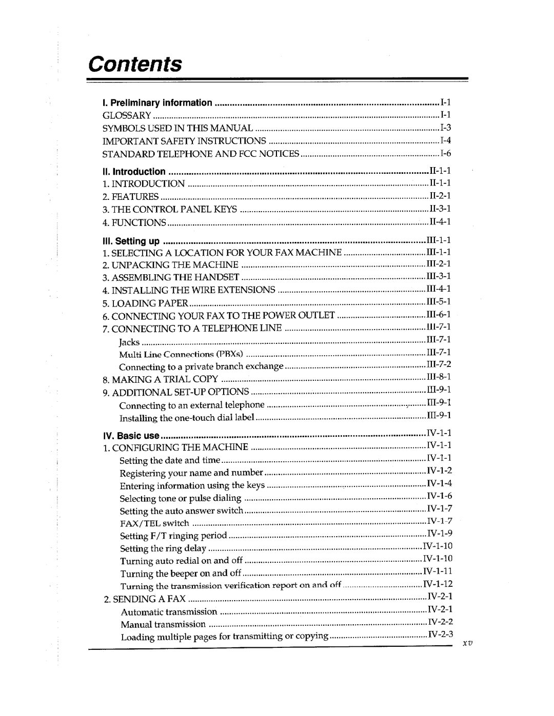 Brother 410/500M manual 