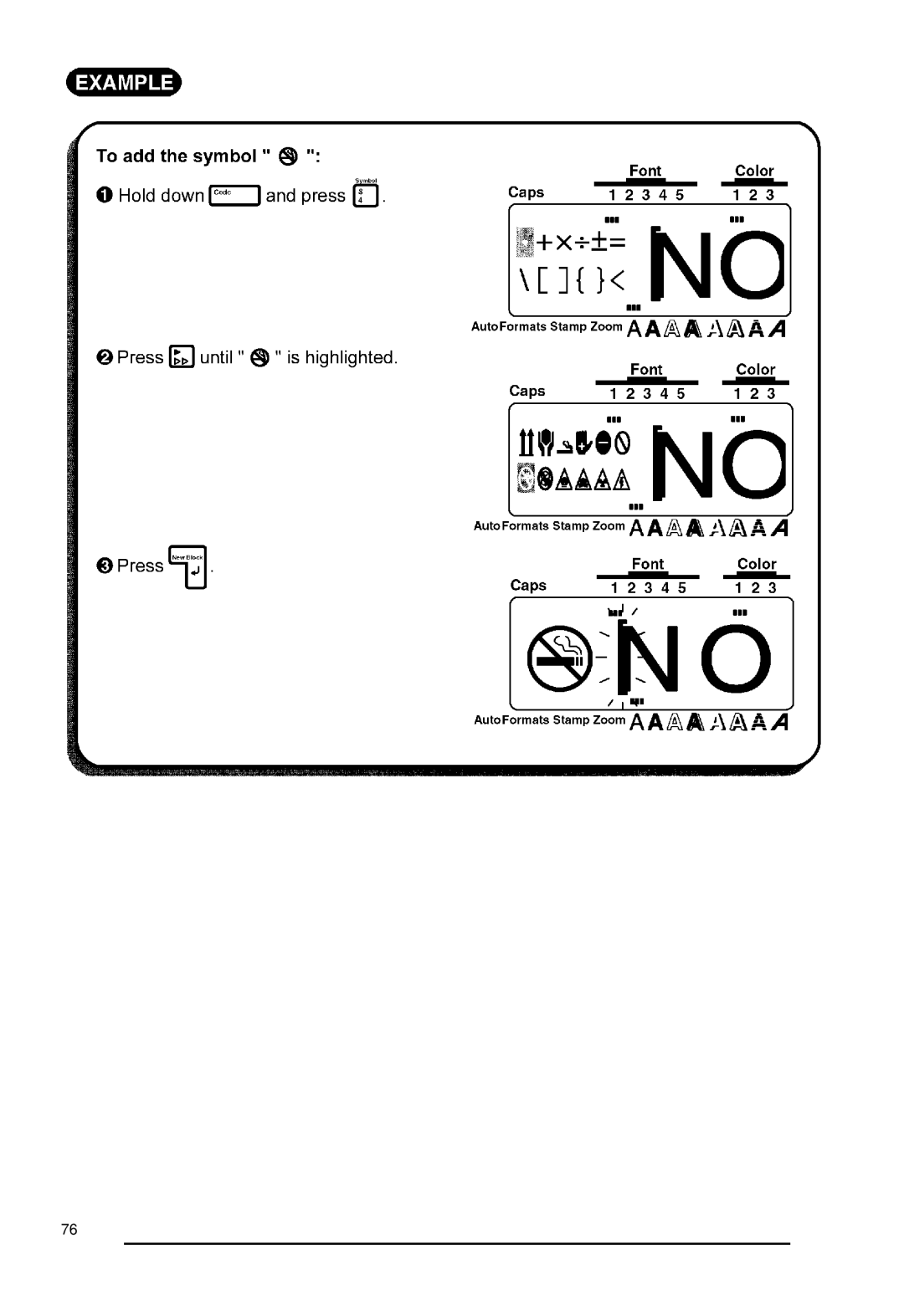 Brother 530, P-touch 550 manual 